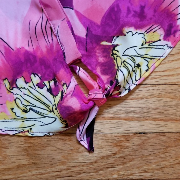 Worthington Sleeveless Blouse Pink Size Medium - Picture 4 of 6